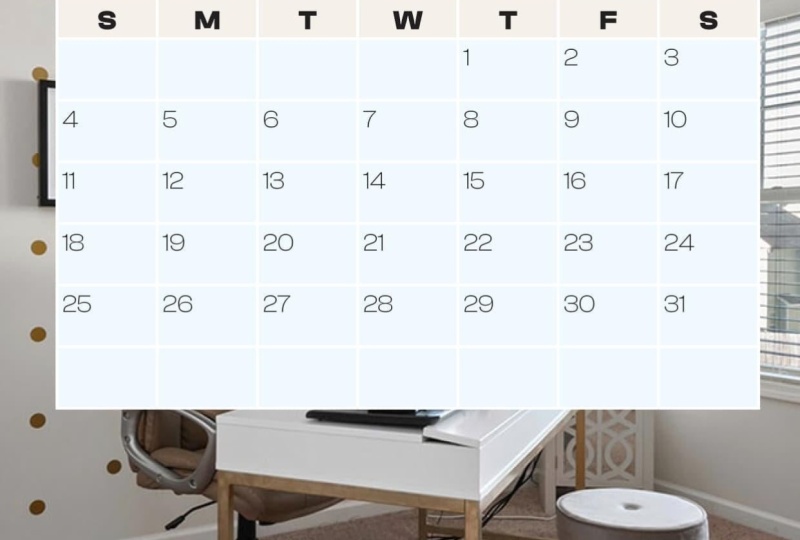 Productivity Calendar 2026