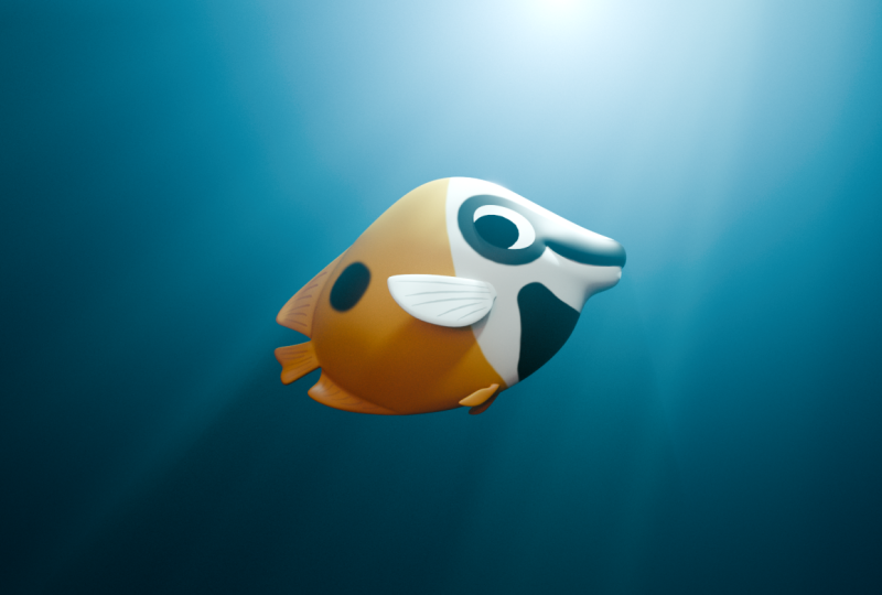 Animated Rabbitfish