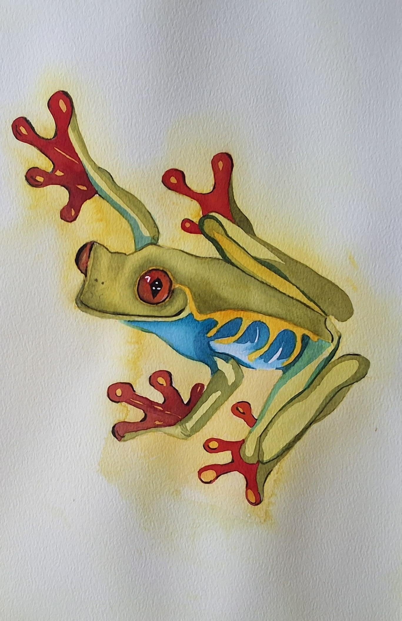 Tree frog - student project