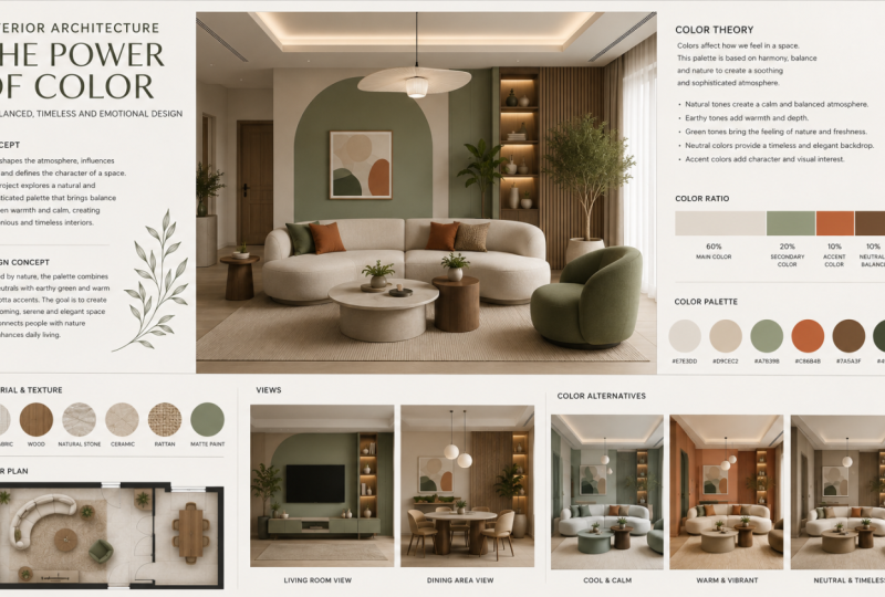 The Power of Color in Interior Architecture