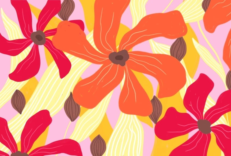 Day10-Rhapsody in red orange yellow