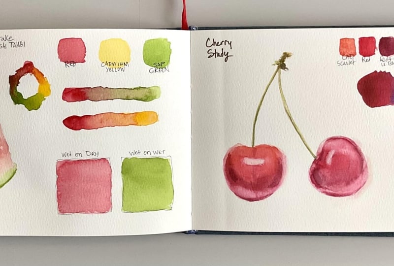 Watermelon & Cherries