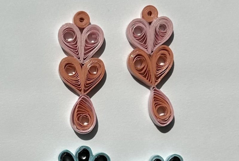 Paper Quilled earrings
