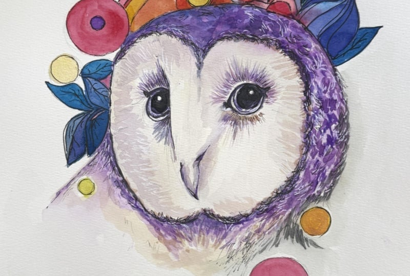 Owl Sketchbook Challenge