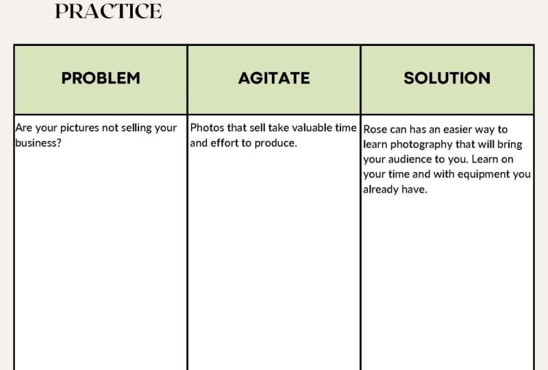 Copywriting for Beginners Assignments