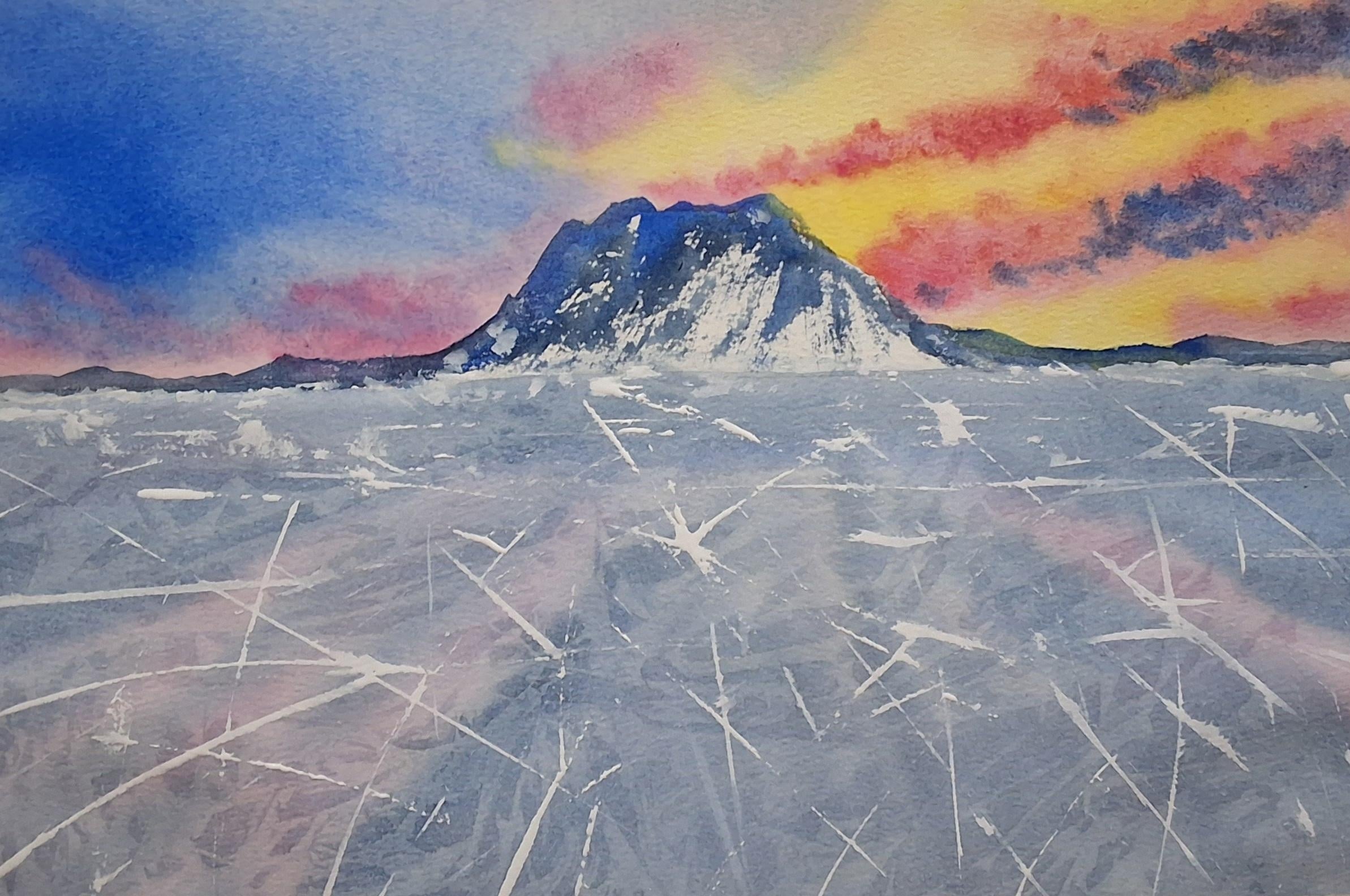 Textures and frozen lakes - student project