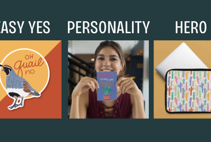 Choosing Three Products to Try on Etsy
