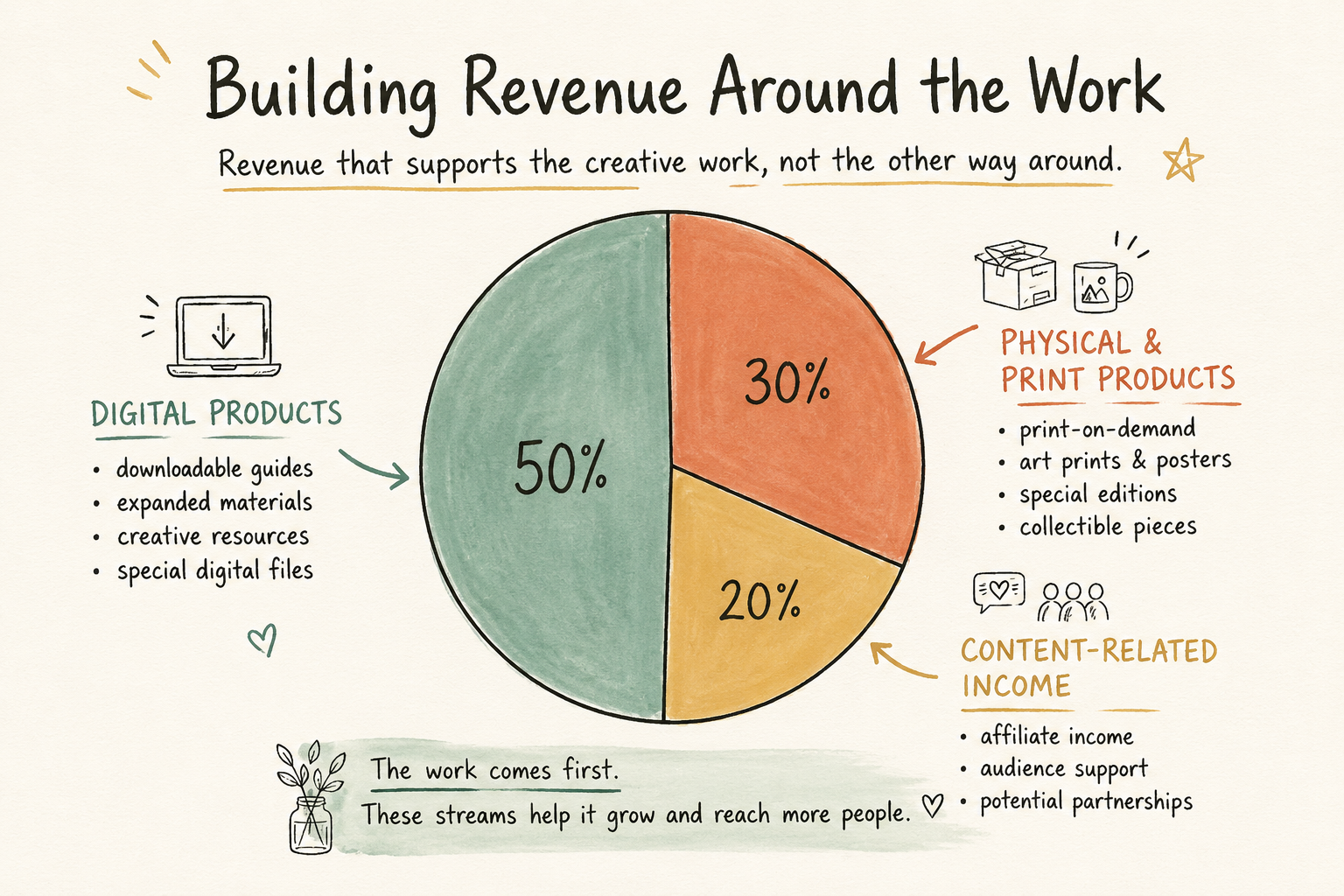 Building Revenue Around the Work - student project