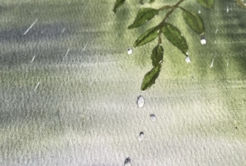 Watercolor Monsoon :)