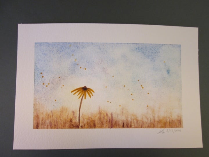 Loose Watercolor Landscape