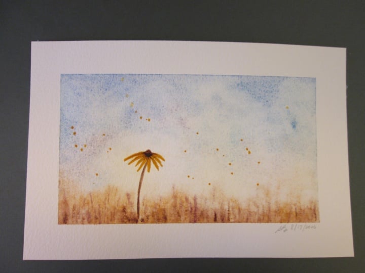 Loose Watercolor Landscape