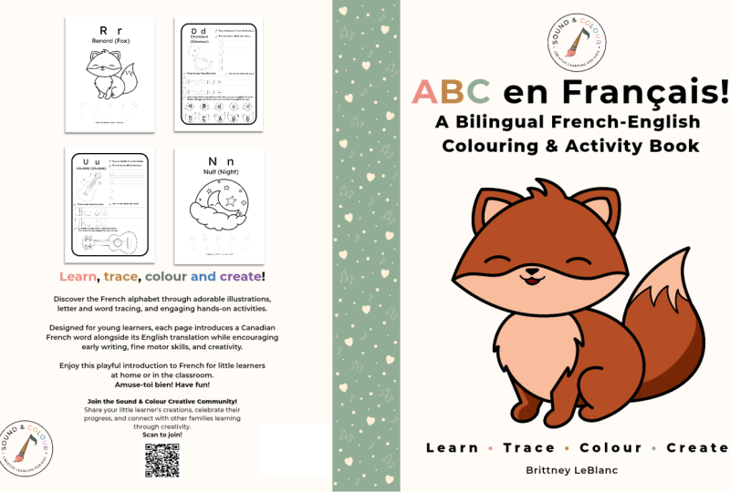 ABC en Français! A Bilingual French-English Colouring Activity Book