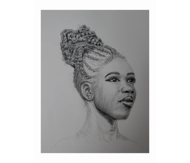 Drawing a Portrait Part III using Loomis Head and Asaro Method