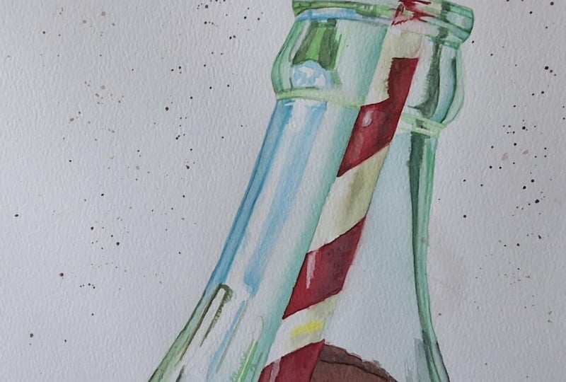Glass  watercolor