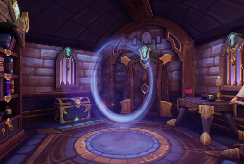 Wizard room lighting