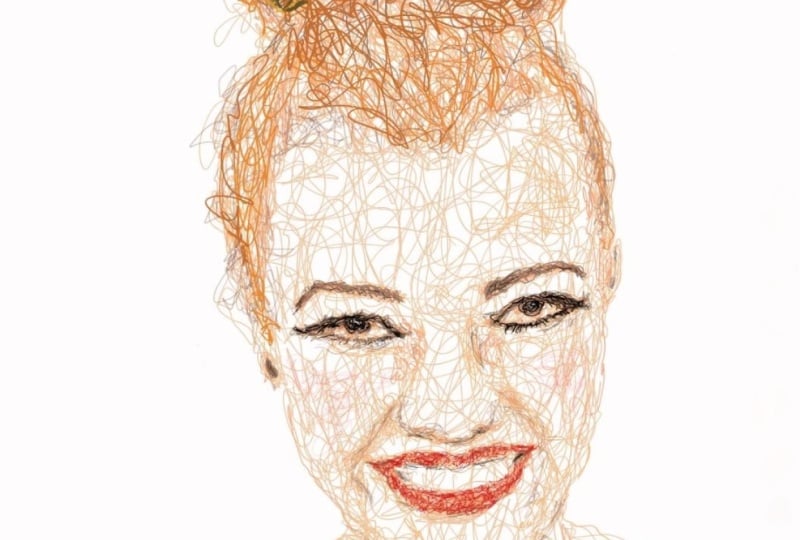 Scribble Portrait in Procreate