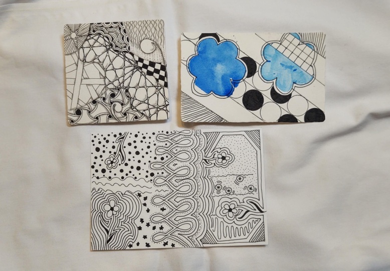 Zentangle, Zendoodle, and Doodles