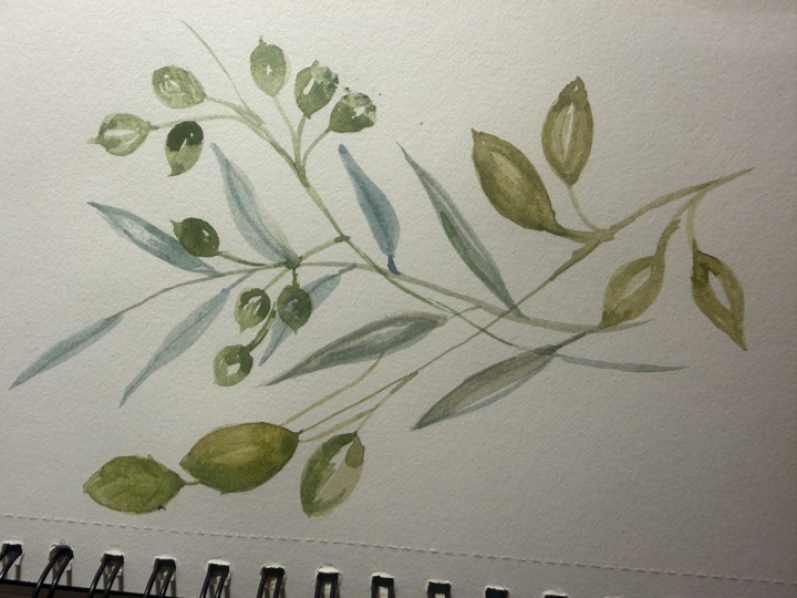 Mixing greens