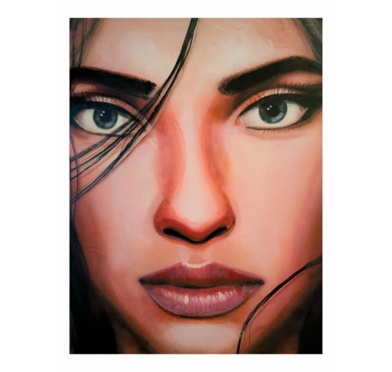 How to Airbrush a Portrait in Color