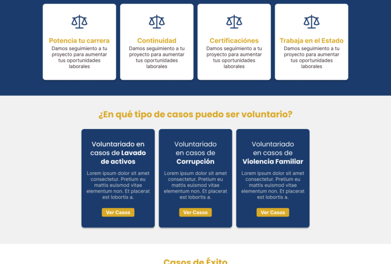 Institutional Volunteer Web