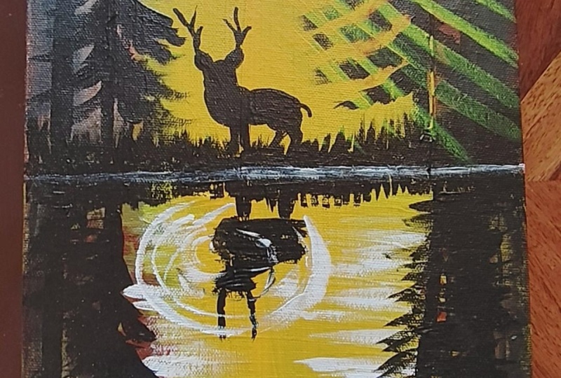Golden forest