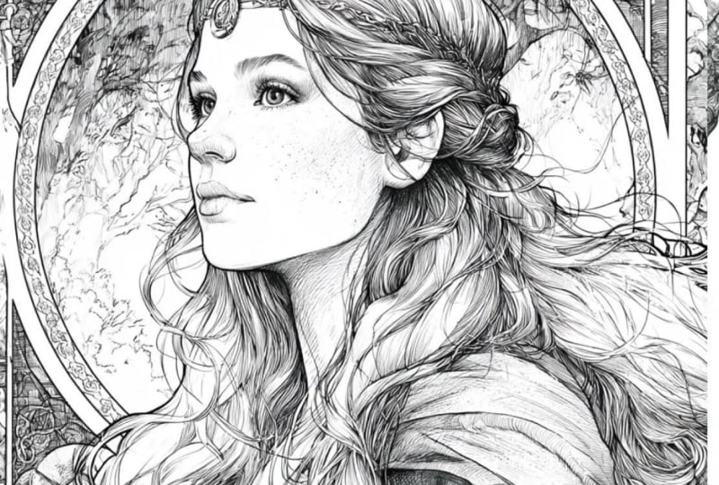 Adult Colouring Book