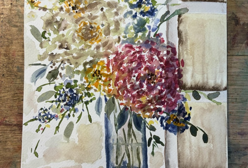 LOOSE WATERCOLOUR FLORALS