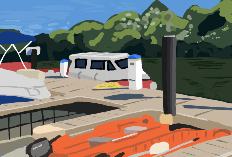 Ma première peinture d'après modèle