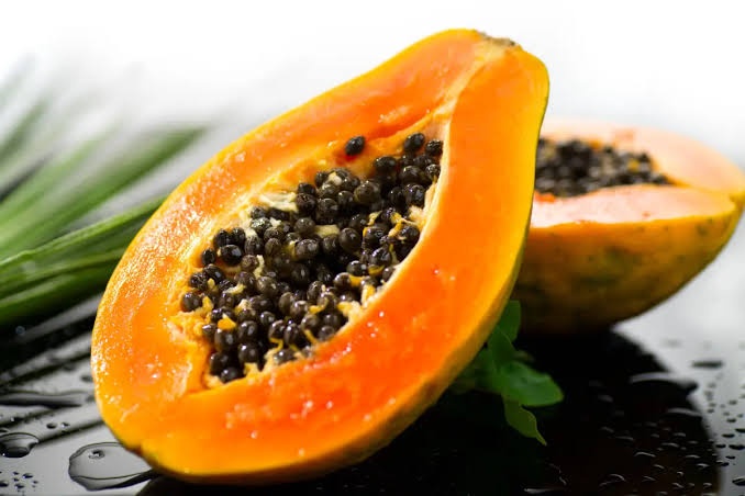 Papaya Hair Food - student project