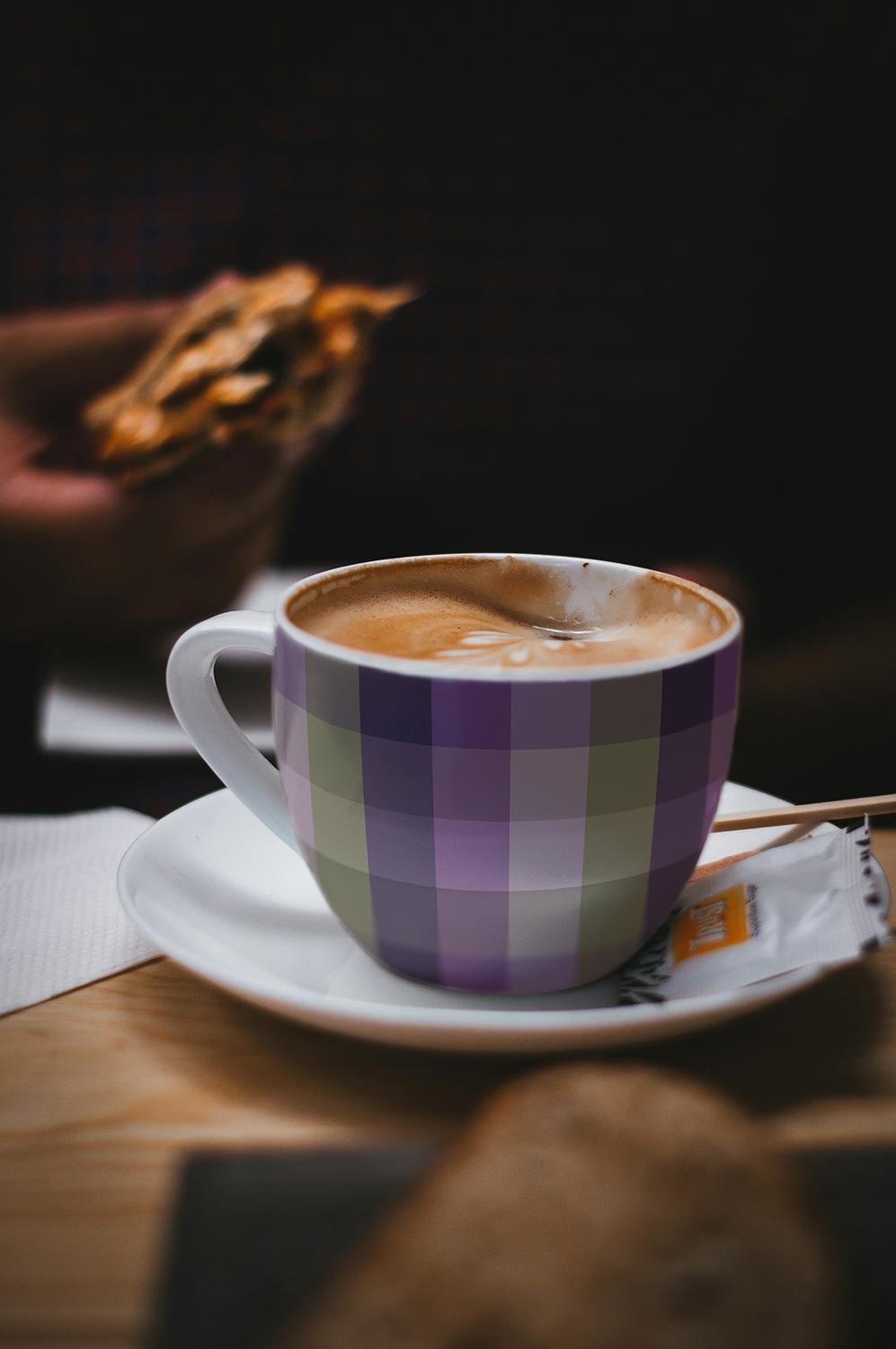 Plaid cup - student project