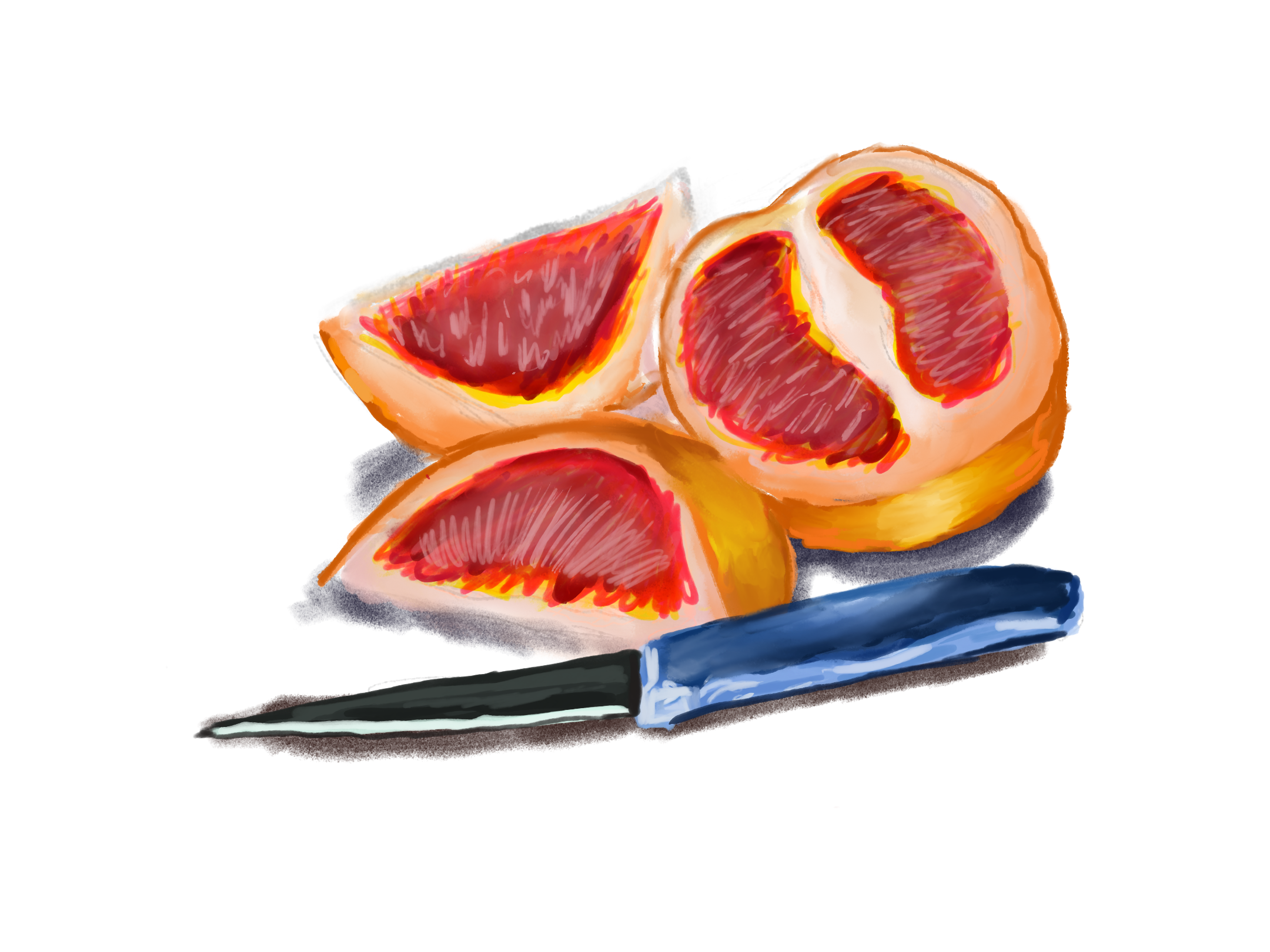 Grapefruit in digital - student project