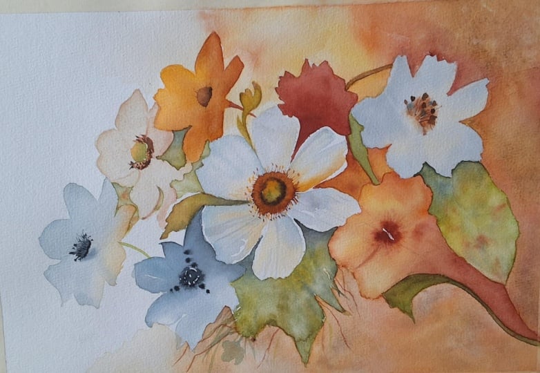 Expressive florals