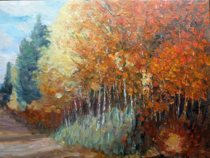 Impressionism: Aspen Autumn Landscape with Christopher Clark