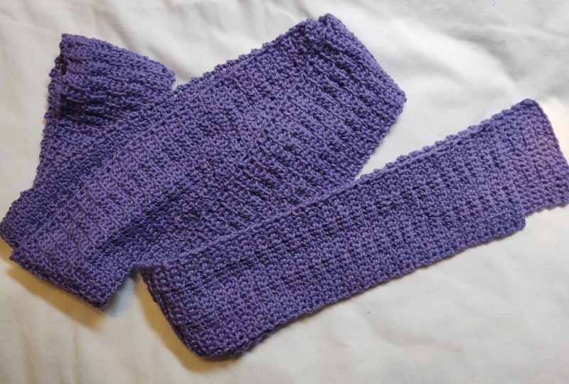 Purple Persienne Scarf
