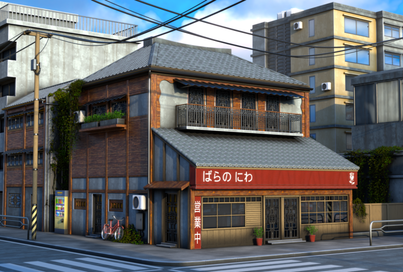 Stylized Japanese Environment
