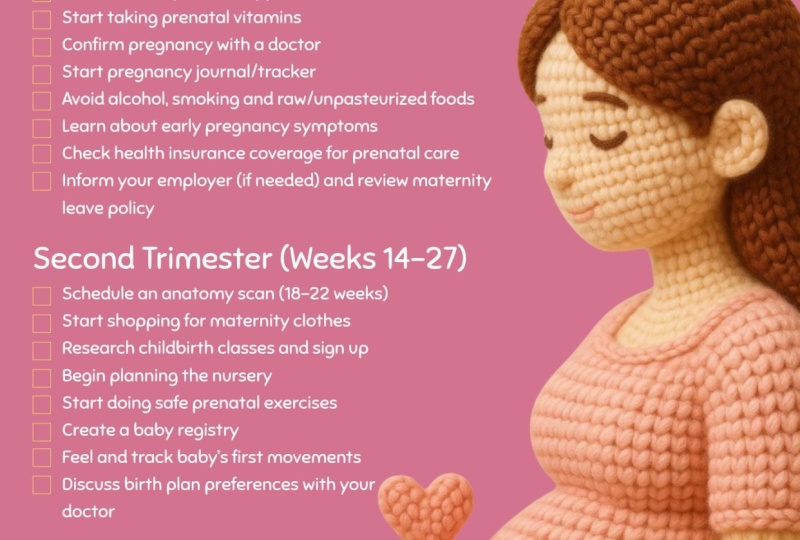 First-Time Mom Pregnancy Checklist