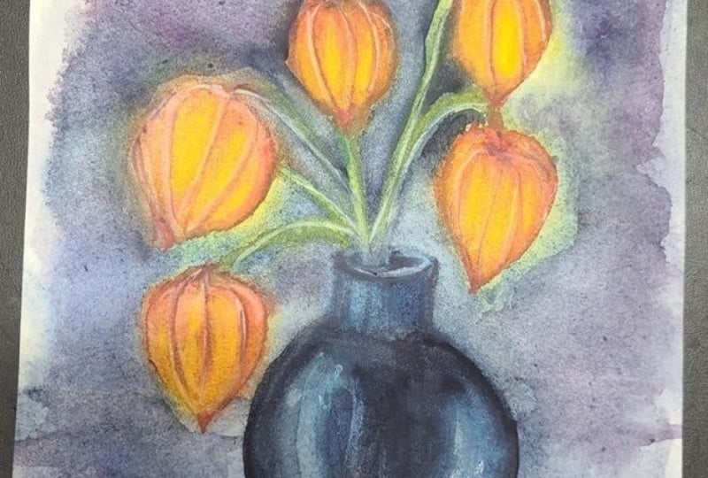 Lifting color to paint a still life
