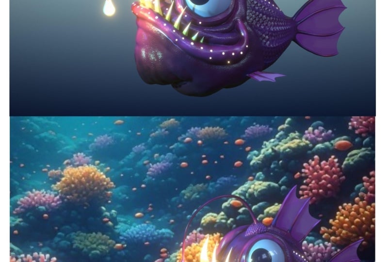 Alex the Angler Fish :)