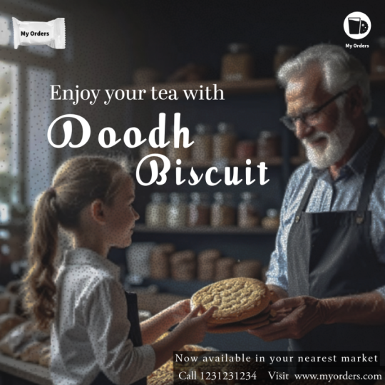 Advertisement of Doodh Biscuit