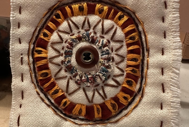 Slow and Sloppy Autumn Mandalas