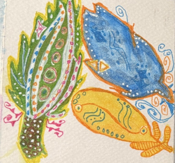 Watercolor Bookmarks