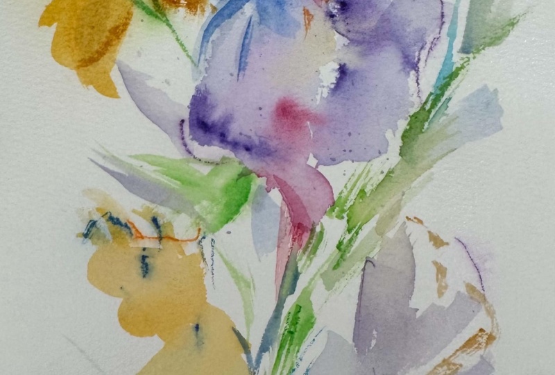 Free Watercolor Florals