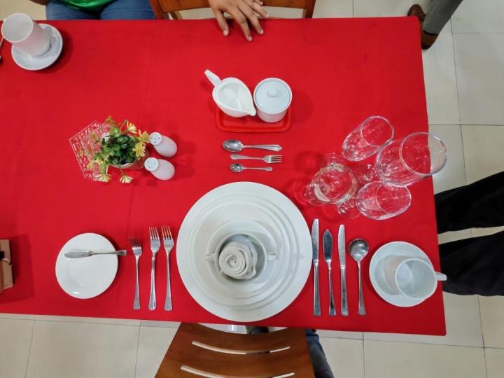 Table set up