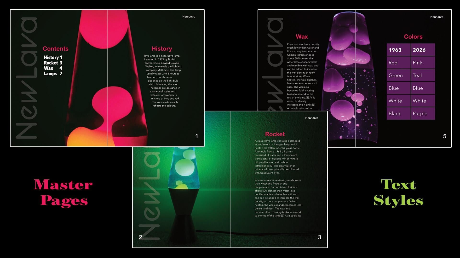 My Lava Lamp Brochure