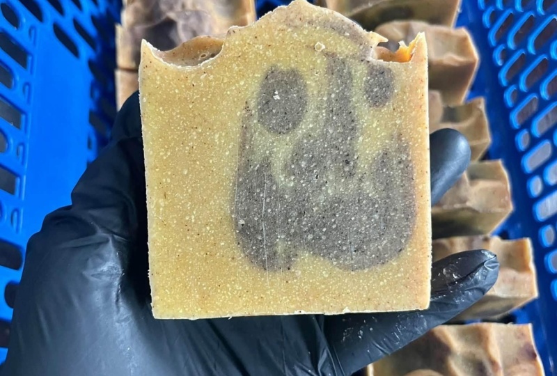 Hot Process Soap Sample