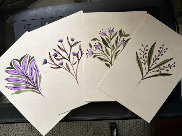 Watercolor Florals