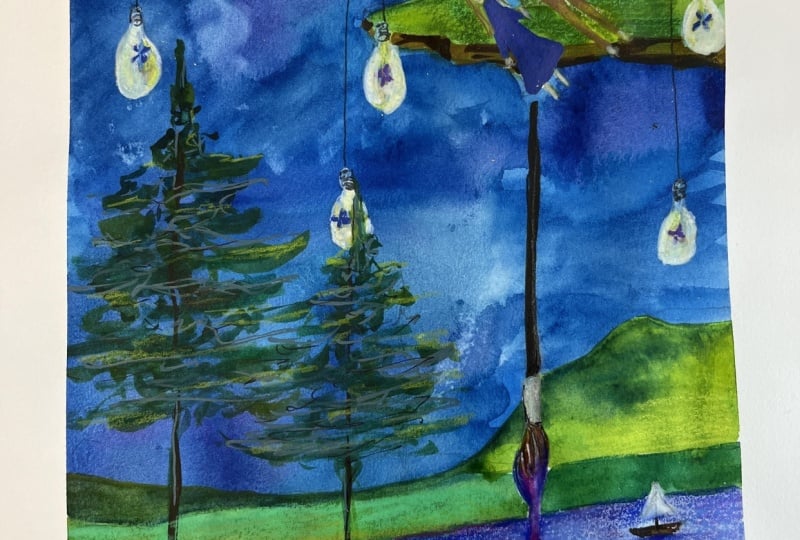 Mixed Media Memory Artwork