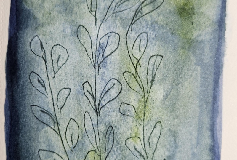 Faux etching