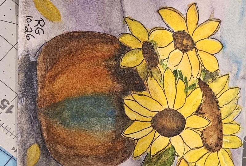 Colorful Sunflower Bouquet