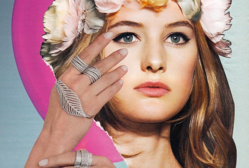 Collage with Magazines